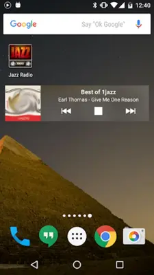 Jazz & Blues Music Radio android App screenshot 0